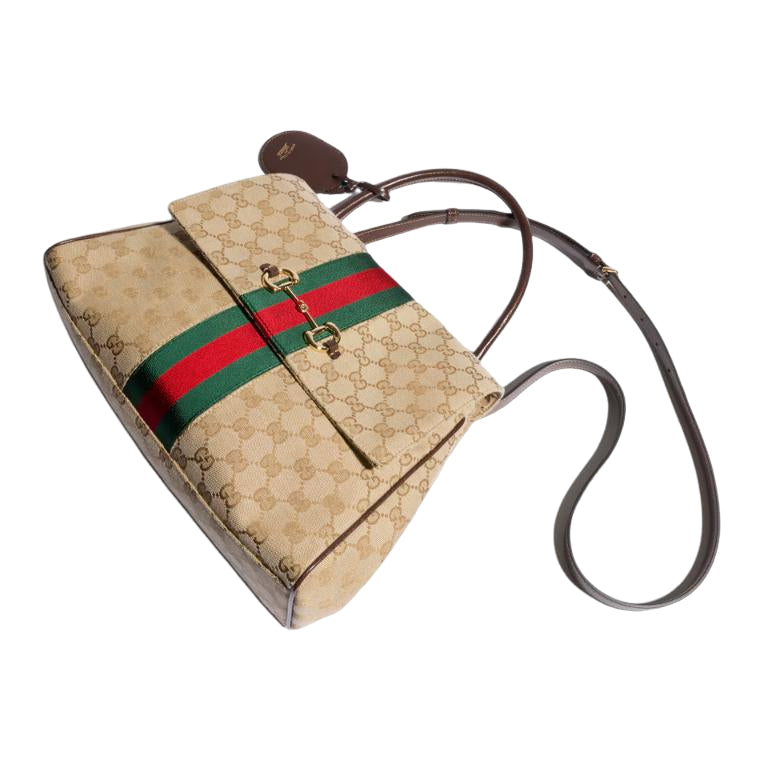 (WMNS) Gucci Paparazzo Medium Top Handle Bag 'Sand Dark Brown' 875018-FAFV9-9653