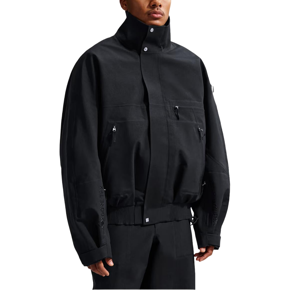 Nike x Jacquemus GORE-TEX 2-in-1 Jacket 'Black Light Orewood Brown' HQ5694-010