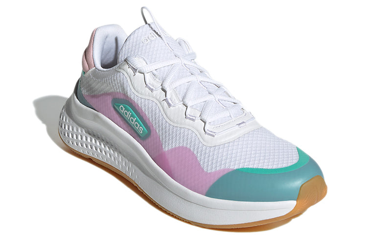 (WMNS) adidas Primrose Sleek 'White Pink Mist' FZ1937