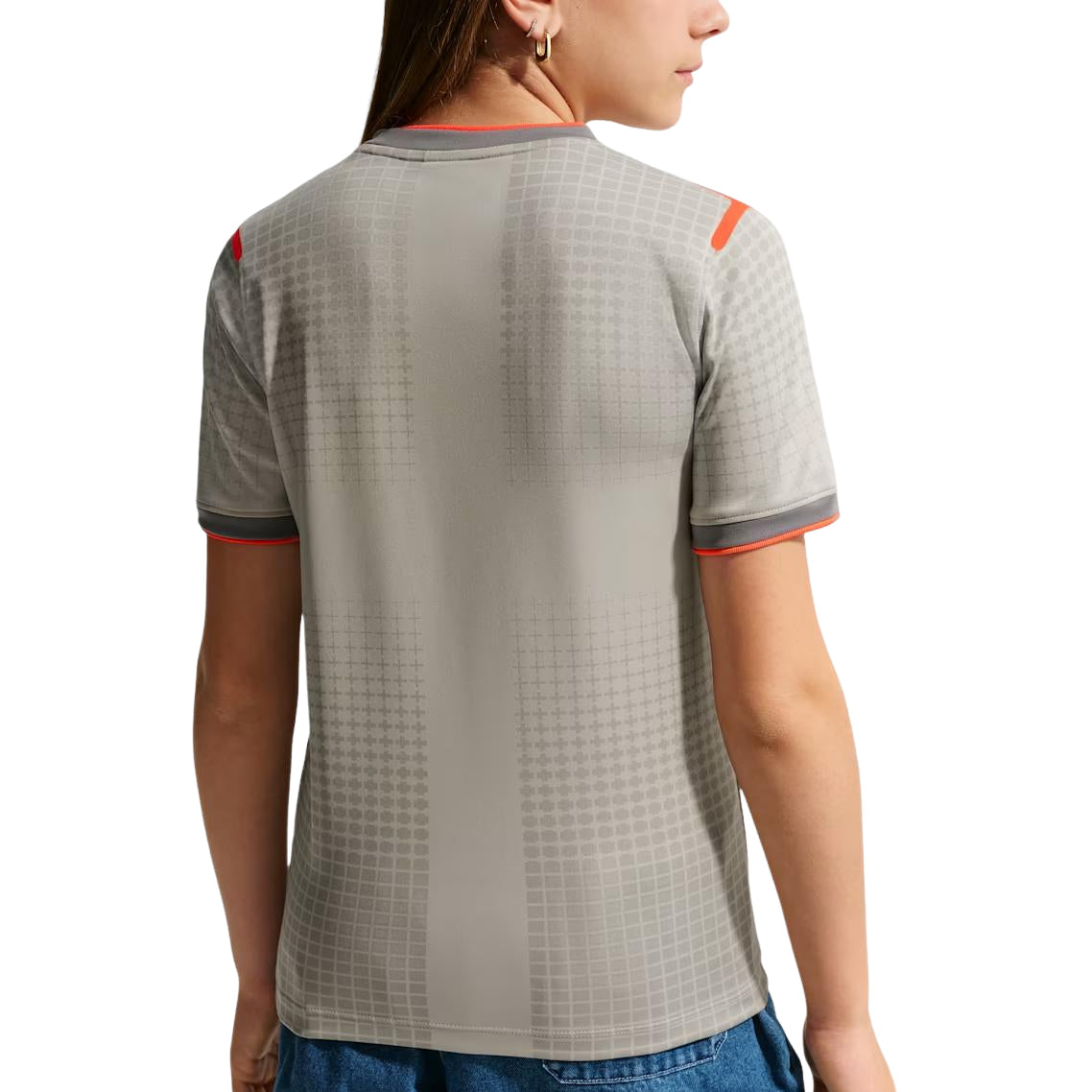 (GS) Nike x England x Palace Cryoshot T-Shirt 'Pewter Grey Bright Crimson' IB5404-052