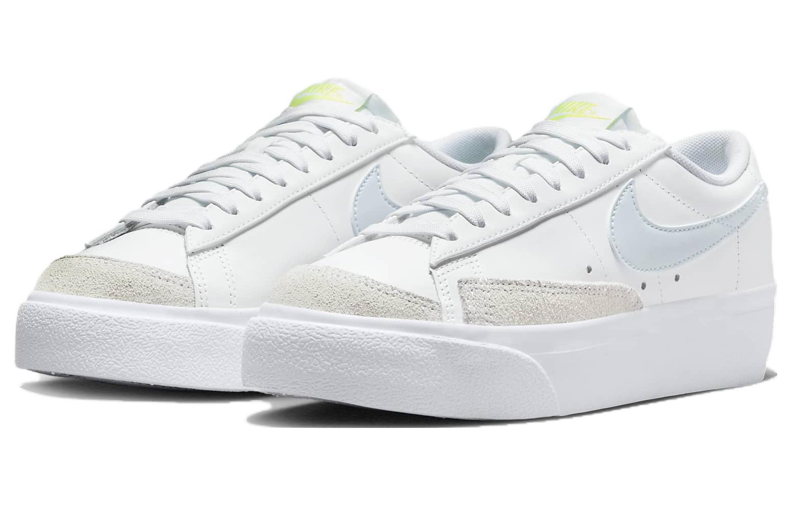 (WMNS) Nike Blazer Low Platform 'White Blue Tint' DJ0292-112