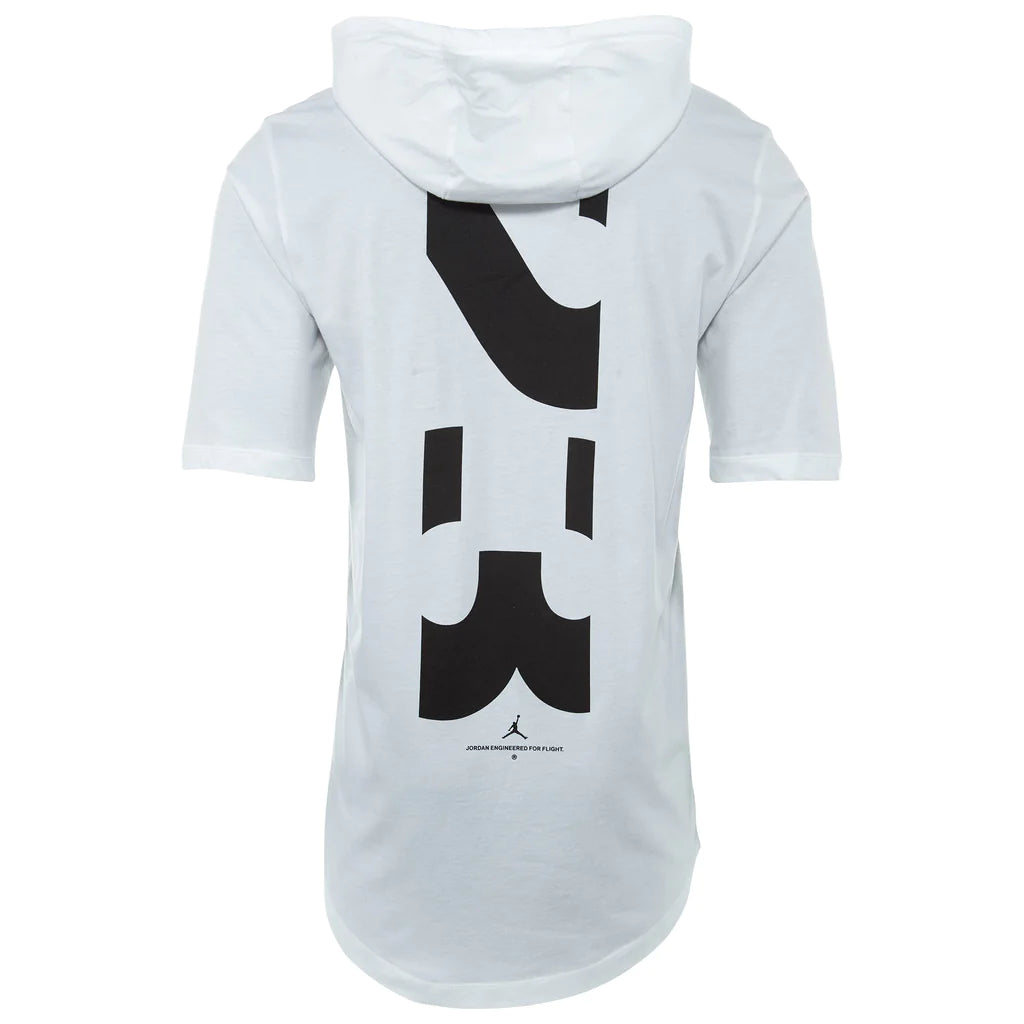 Air Jordan Jsw 23 Hooded Tshirt 'White' 943469-100