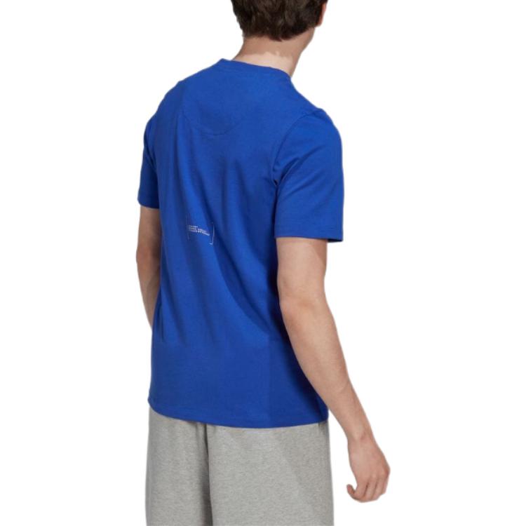 adidas Classic Tee 'Semi Lucid Blue' HN1964