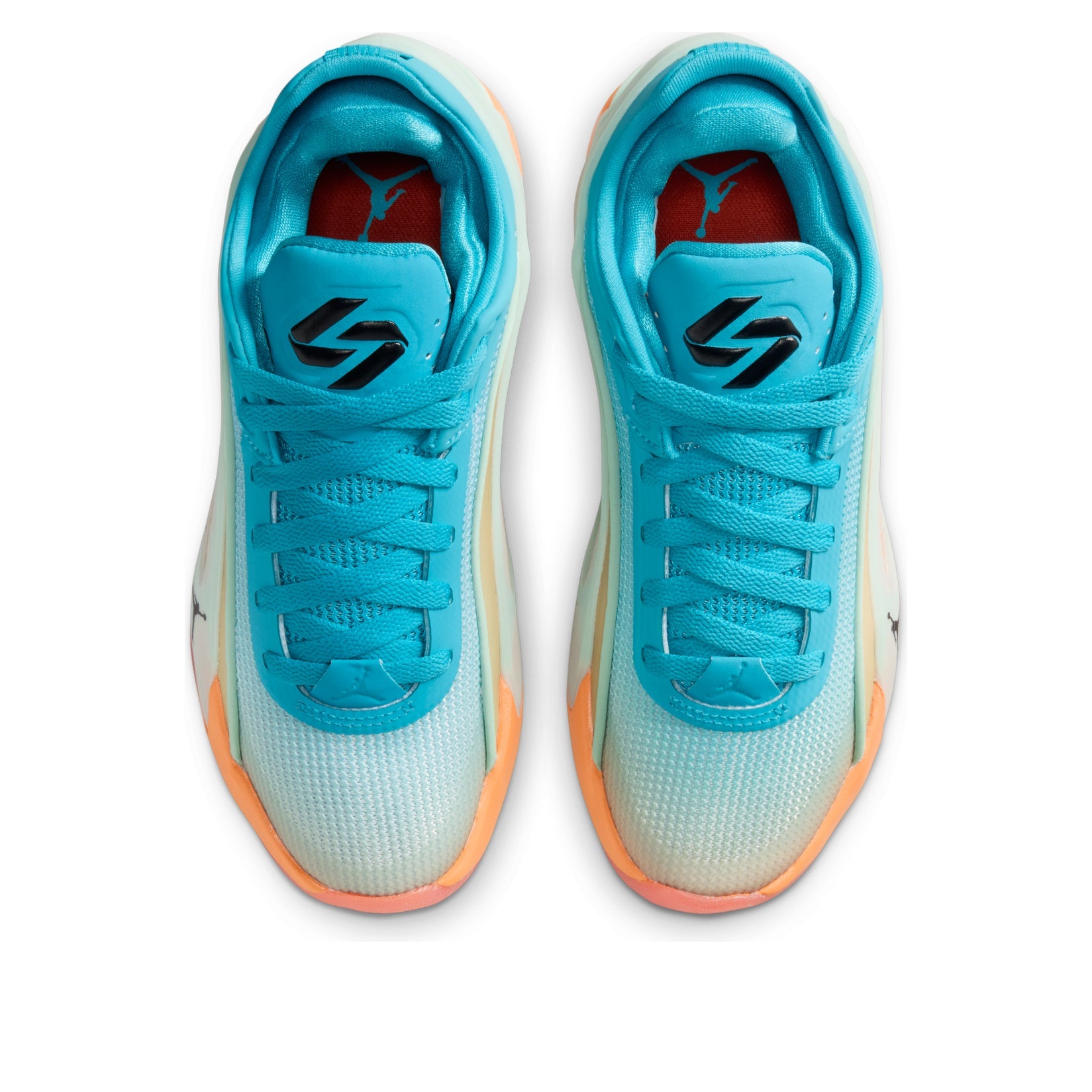 (GS) Air Jordan Luka 5 'Turquoise Blue Green Glow Kumquat' IU2366-900