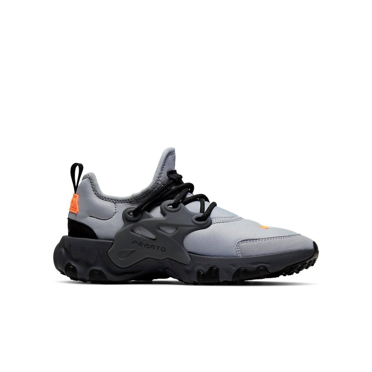 (GS) Nike React Presto 'Grey Orange' BQ4002-010
