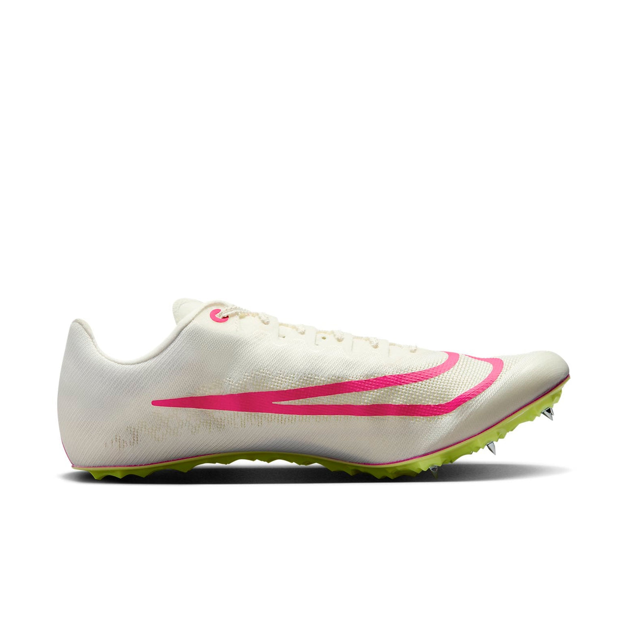 Nike Ja Fly 4 Track and Field Sprinting Spikes 'White Pink Light Lemon' DR2741-100