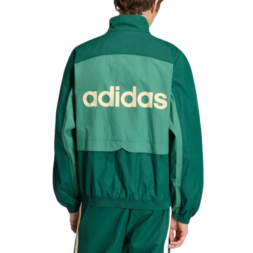adidas Munich 93 Track Jacket Asia Sizing 'Collegiate Green Blanch Green' KT4321