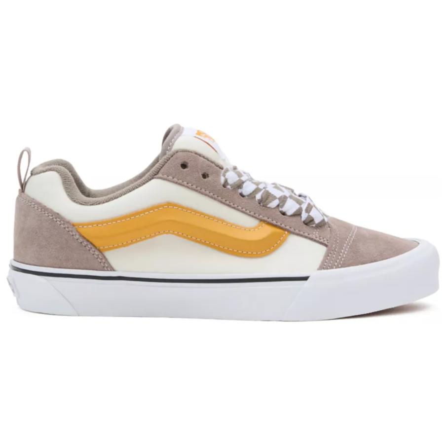 Vans Knu Skool 'Mega Check Grey Marshmallow' VN0009QC0BP