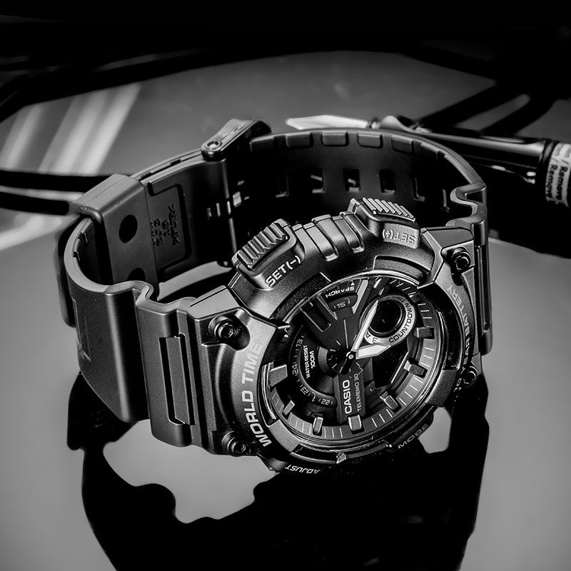CASIO Baby-G 'Black & White' AEQ-110W-1B&BA-130-7A1PRL