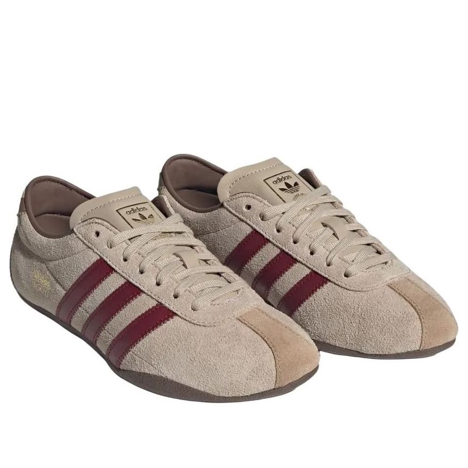 (WMNS) adidas Tokyo 'Stone Khaki Collegiate Burgundy' KJ0366