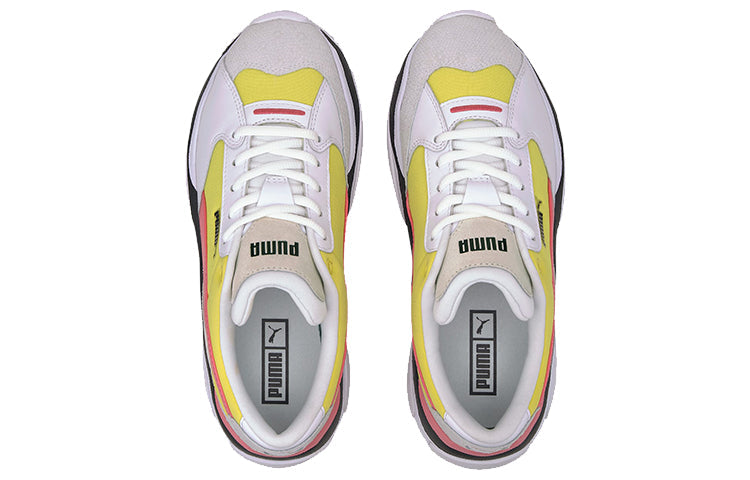 (WMNS) PUMA Storm.Y Color Block 'White Yellow' 371731-03