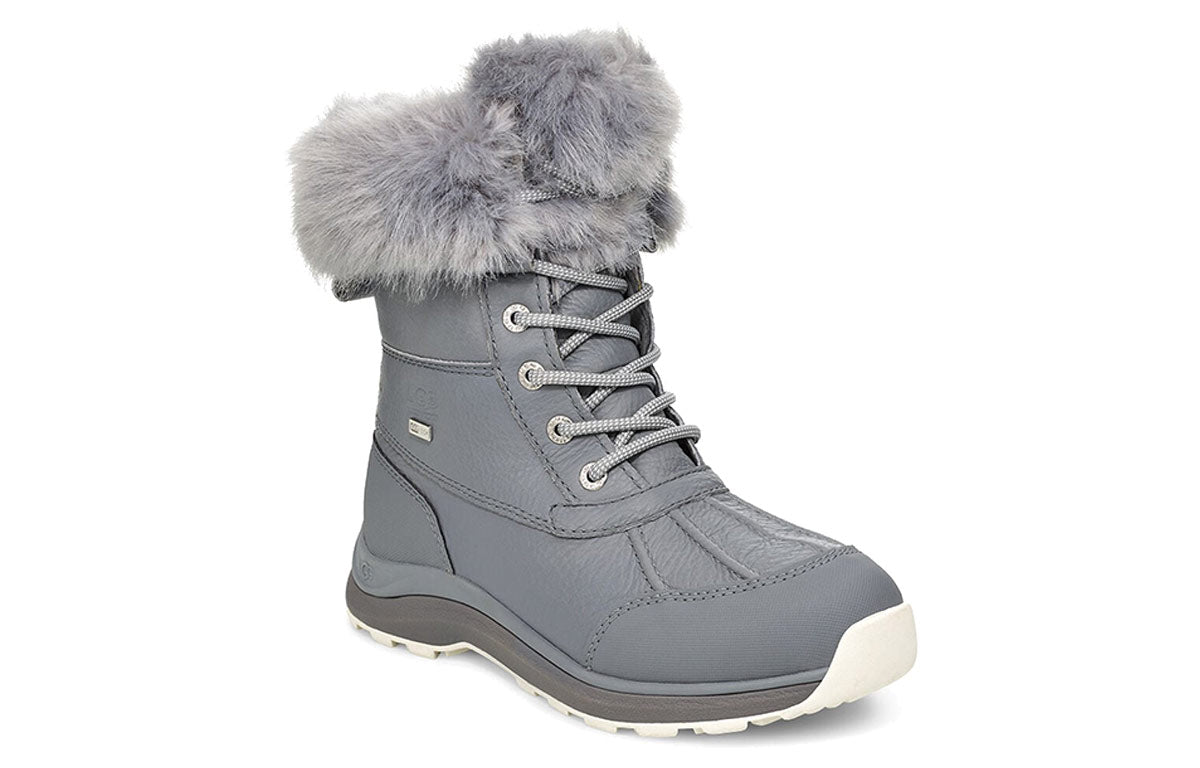 (WMNS) UGG Adirondack Boot III Fluff Fleece Lined Blue Gray 1103849-GYS