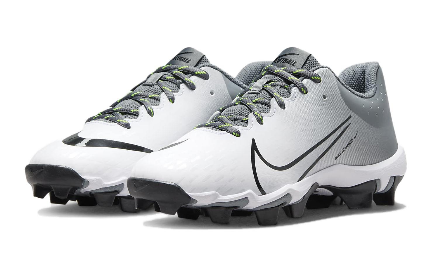 (GS) Nike Hyperdiamond 4 Keystone GG 'White Cool Grey' CZ5919-008
