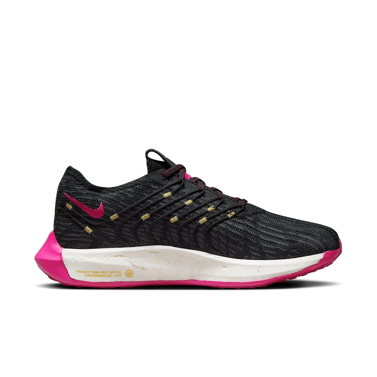 (WMNS) Nike Pegasus Turbo 'Black Fireberry' DM3414-008