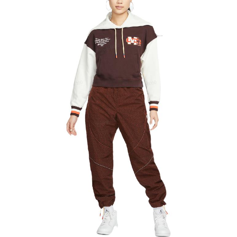 (WMNS) Air Jordan x Maison Chteau Rouge Hoodie 'Brown Basalt' DJ9762-203