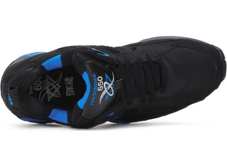 New Balance 650 Shoes Black/Blue ML650WNB
