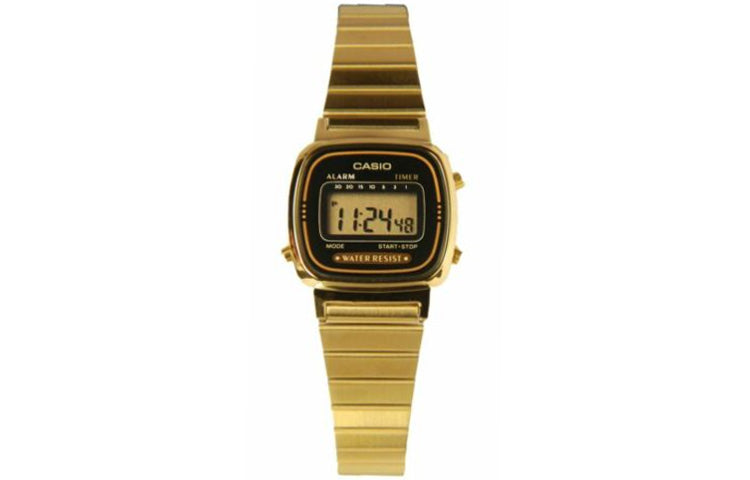 CASIO Quartz Waterproof Unisex Black Digital LA670WGA-1