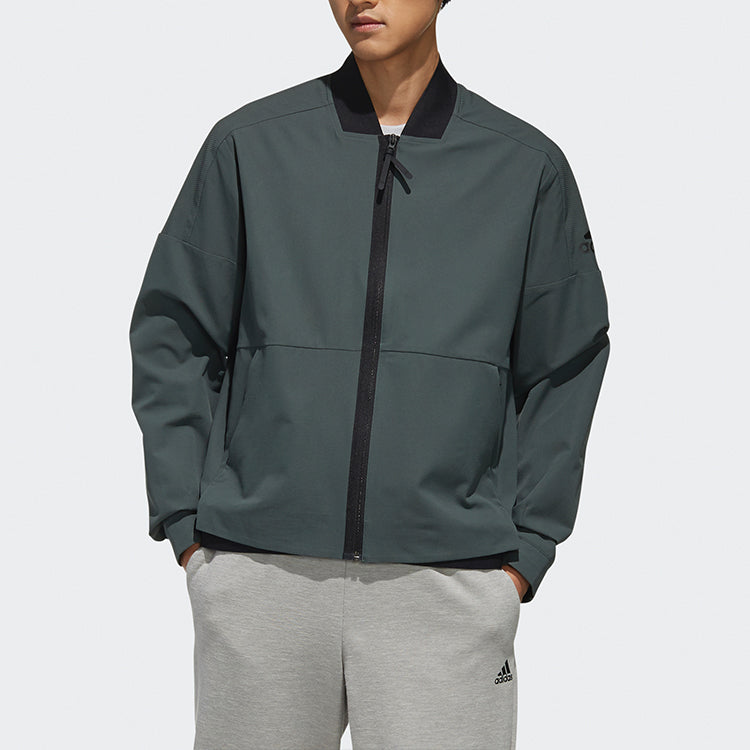 adidas Jkt Wv Light Woven aviator Jacket Green DZ1999