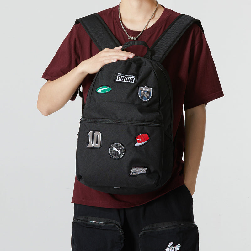 PUMA Patch Backpack 'Black' 079194-01