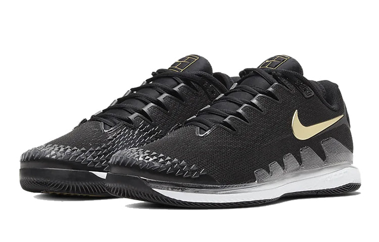 Nike Air Zoom Vapor X Knit 'Black Metallic Gold' AR0496-003