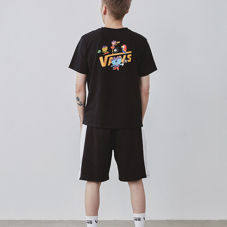 Vans x Hororoworld Unisex Round-neck Black VN0A4RASBLK1