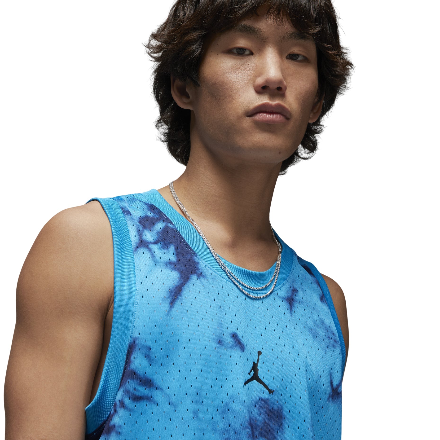 Air Jordan Dri-FIT Sport Breakfast Club Mesh Jersey ' Laser Blue' DZ0568-446