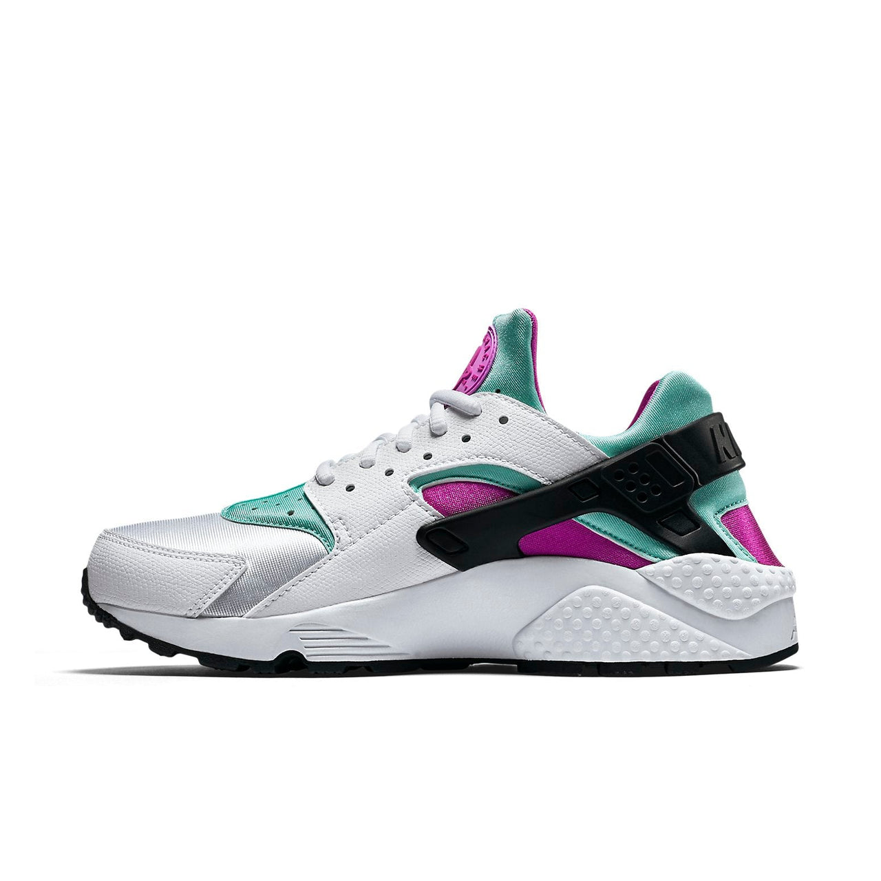 (WMNS) Nike Air Huarache Run 'White Blue Red' 634835-104