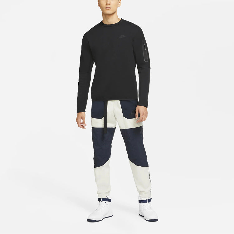Nike Sportswear NSW Splicing Woven Casual Long Pants White CZ3303-072
