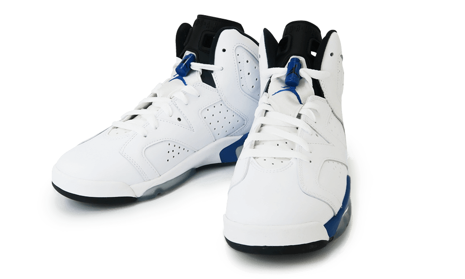 (GS) Air Jordan 6 Retro 'Sport Blue' 384665-107