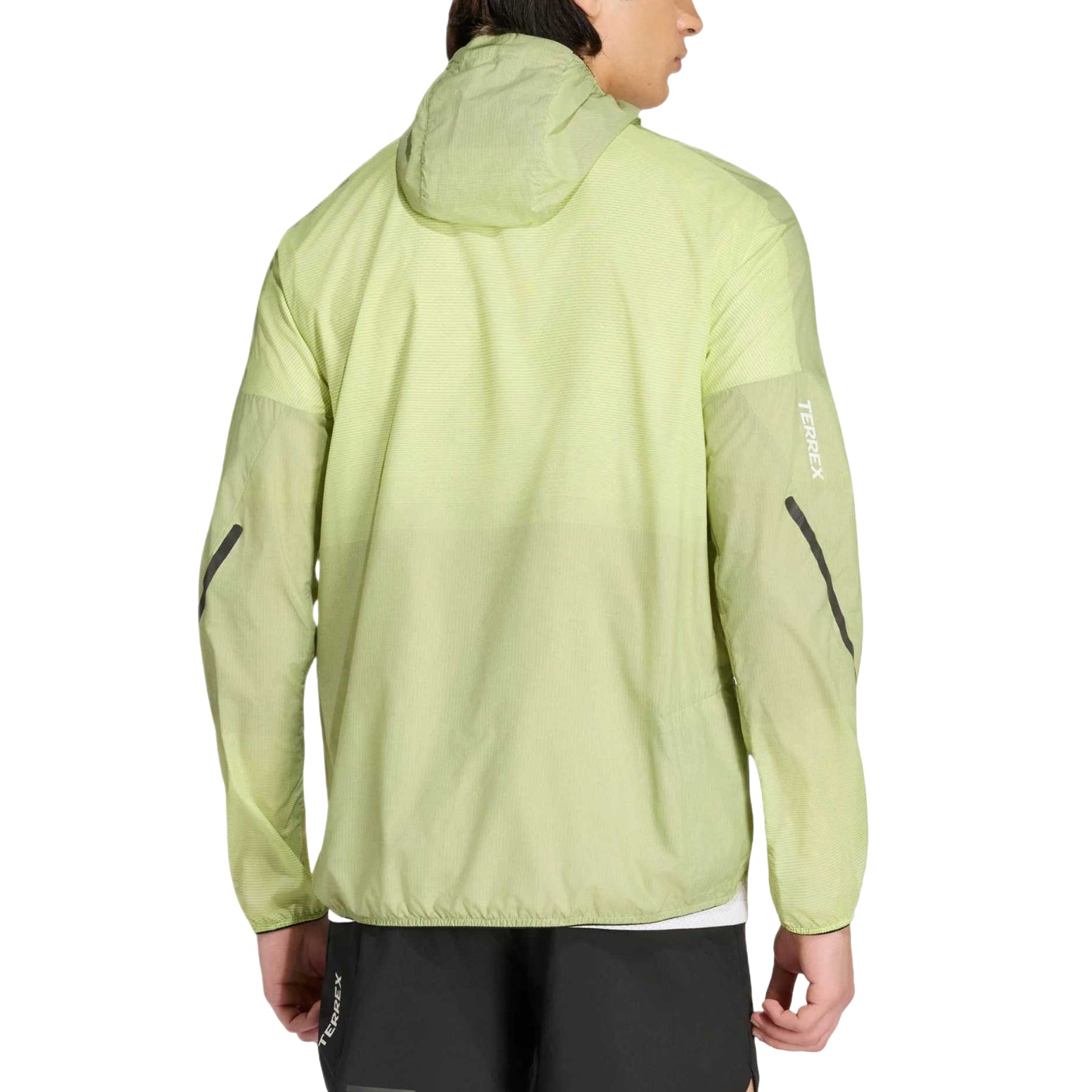adidas Terrex Xperior Clima365 Light Windweave Jacket Asia Sizing 'Semi Frozen Lemon Shadow Olive' KH4571