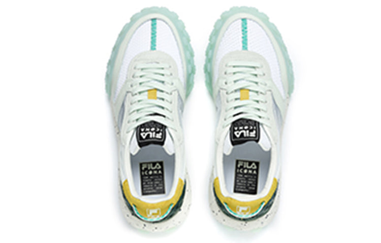 (WMNS) FILA Gara Sport Shoes 'White Green Black' F12W223105FWF