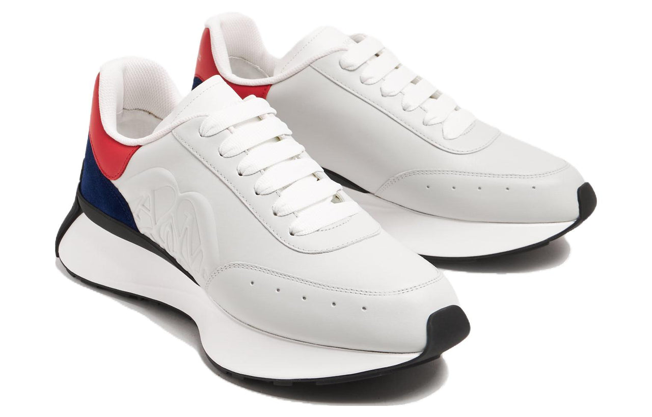 Alexander McQueen Sprint Runner Sneakers 'White Black Red' 777417WIDNF1799
