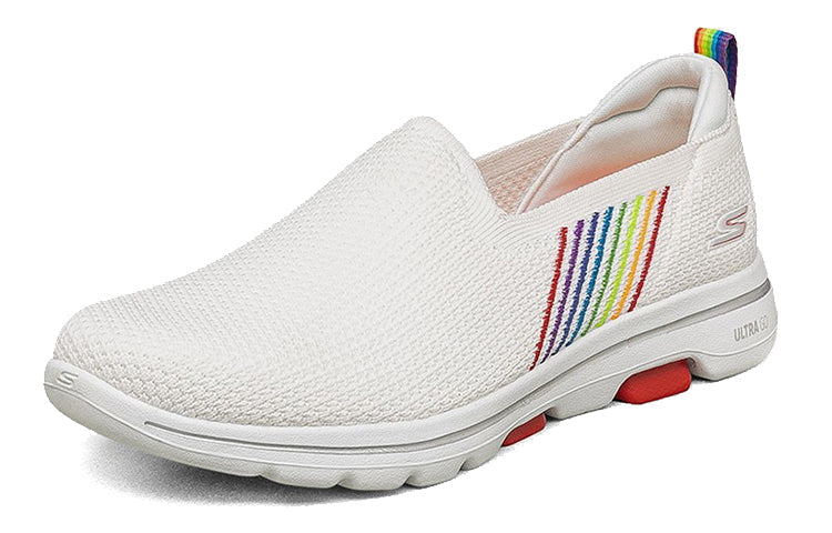 (WMNS) Skechers Go Walk 5 'White' 124246-WMLT