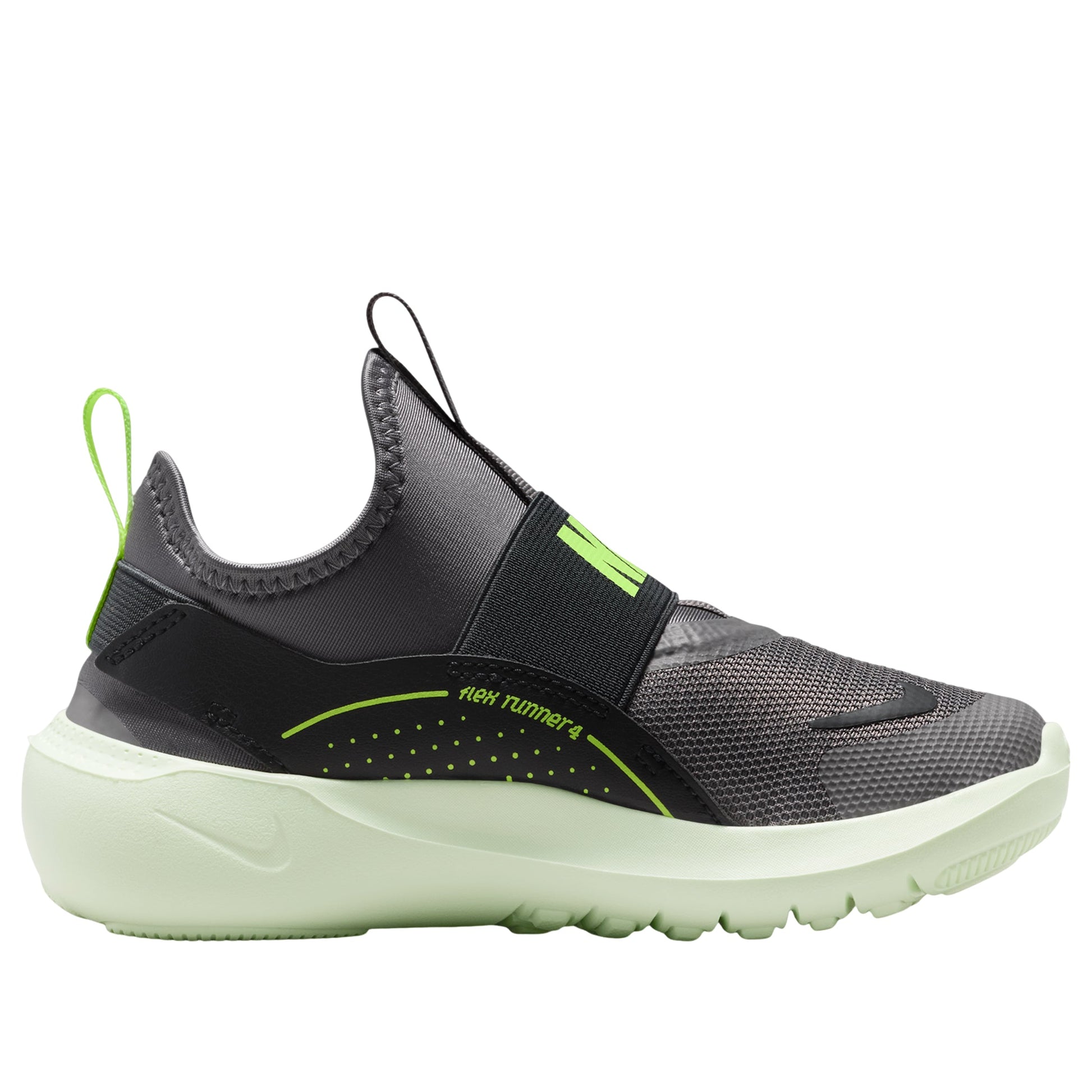 (PS) Nike Flex Runner 4 'Pencil Point Black Volt' IF2894-007