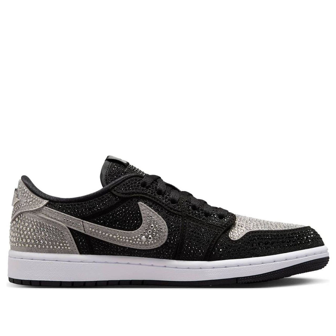 (WMNS) Air Jordan 1 Retro Low OG x Swarovski 'Stealth' HM9208-001