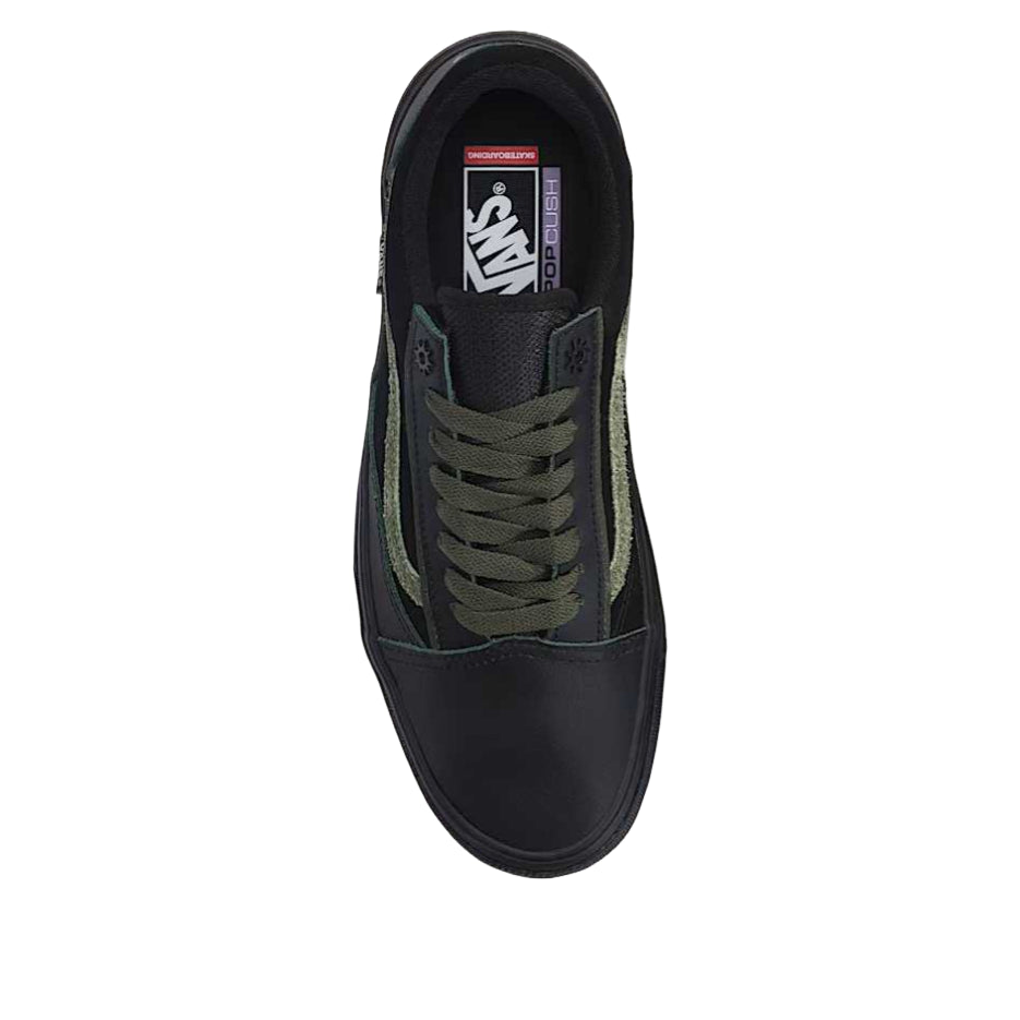 Vans Skate Old Skool Wafflecup 'Black Green' VN000EB7203