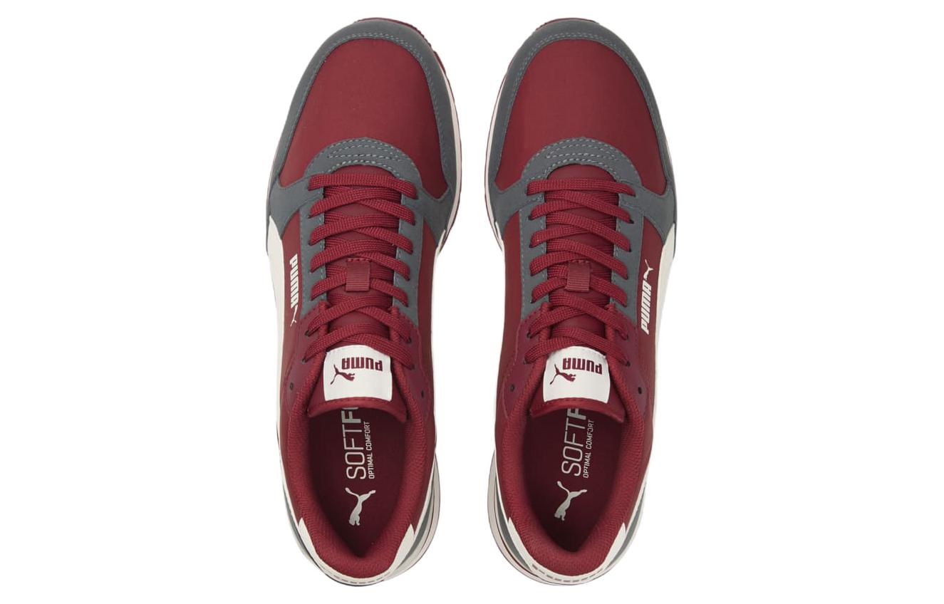 PUMA St Runner v3 Low Tops Red Gray 384857-04