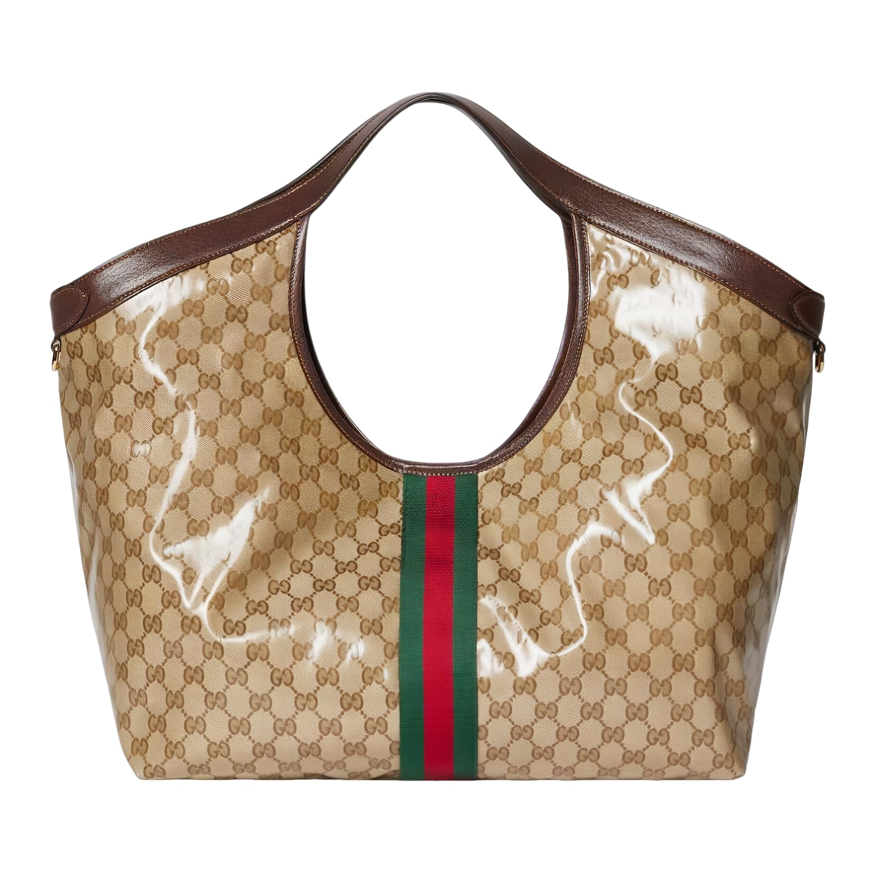 (WMNS) Gucci Giglio Large Tote Bag 'Sand Dark Brown' 853971-FAF1L-9653