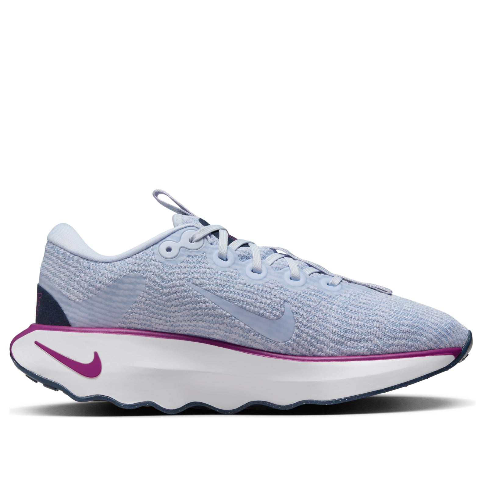 (WMNS) Nike Motiva 'Football Grey Hot Fuchsia Navy' DV1238-008