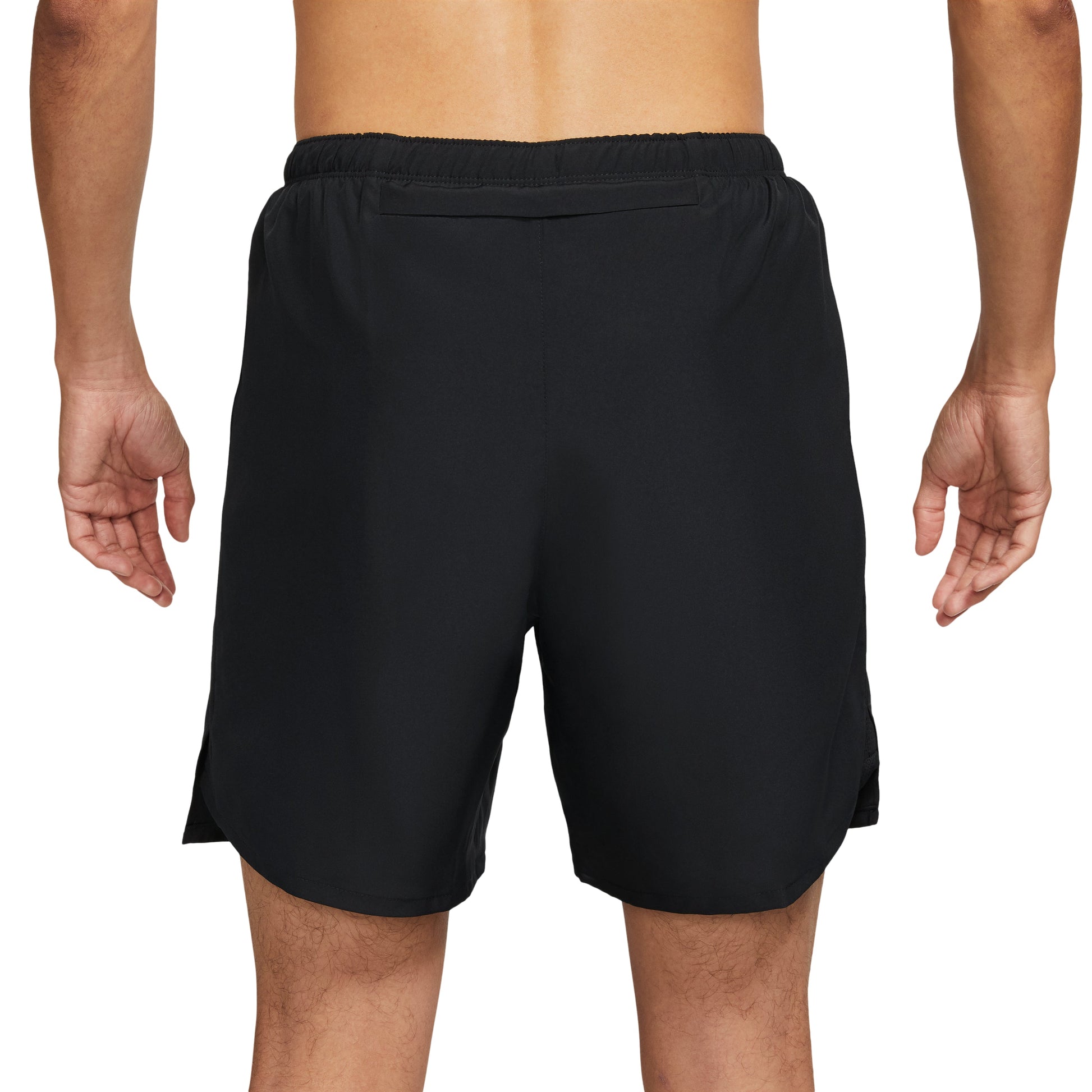 Men's Nike Solid Color Logo Casual Running Sports Black Shorts CZ9061-010