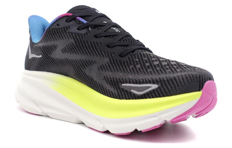 HOKA ONE ONE Clifton 9 'Black All Aboard Multi-Color' 1127895-BAAB