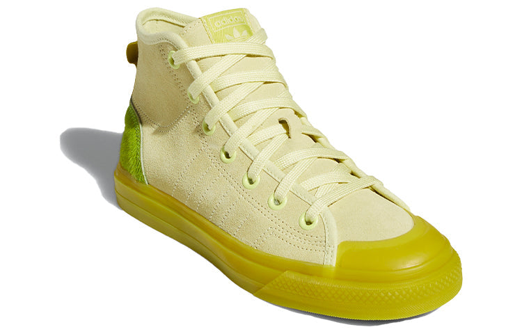(WMNS) adidas Nizza Hi RF 'Ice Yellow Green' FW4542