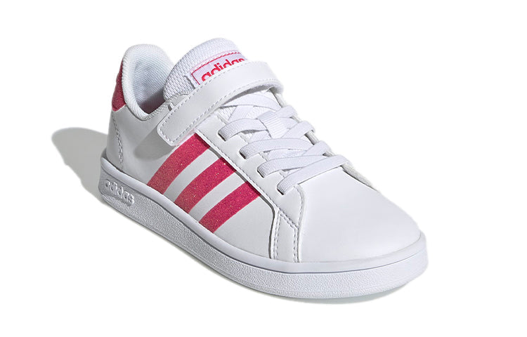 (PS) adidas neo Grand Court 'White Pink' EG3811