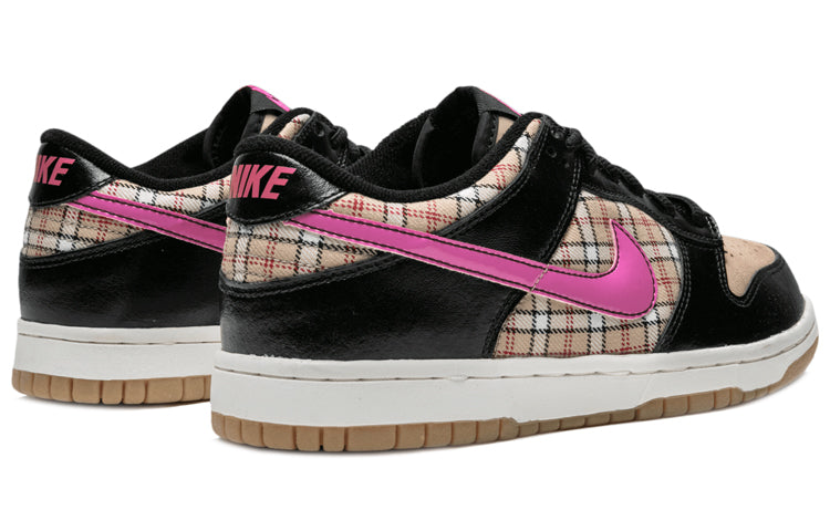(GS) Nike Dunk Low 'Black Beige Pink' 309601-264