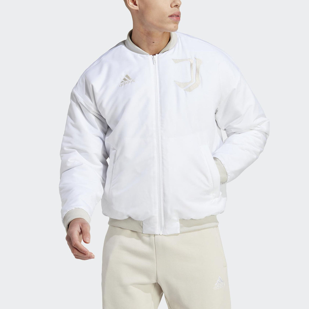 adidas Juventus Chinese Story Bomber Jacket 'White' HS9799