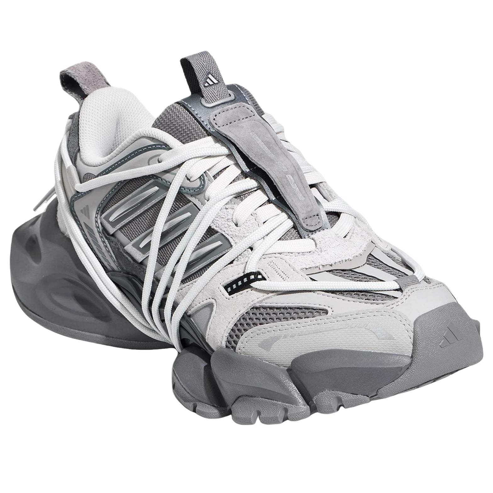 adidas XLG Runner Deluxe 2.0 'Grey White' LA6363