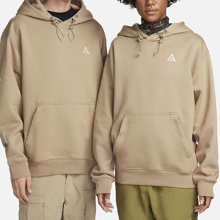 Nike ACG Therma-FIT Fleece Pullover Hoodie Asia Sizing 'Khaki' DZ3393-247