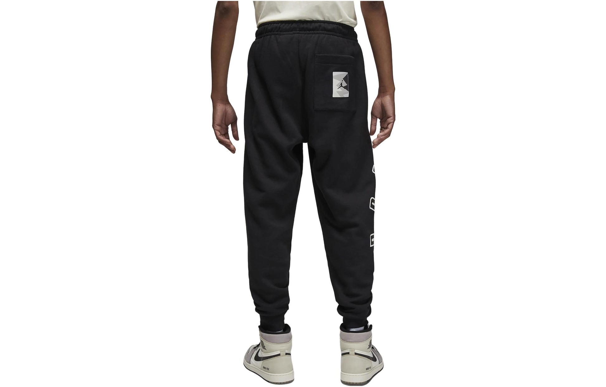 Air Jordan Flight MVP Fleece Trousers 'Black Sail' FB7027-010