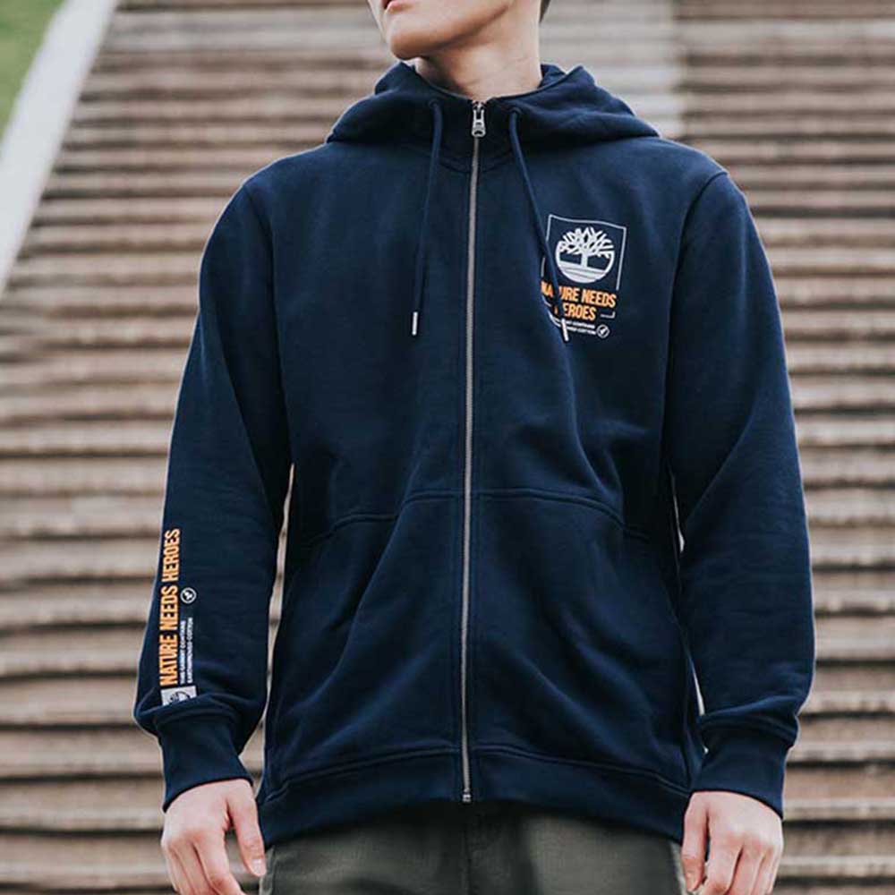 Timberland Nature Needs Heroes Full Zip Jacket 'Navy' A24NN433