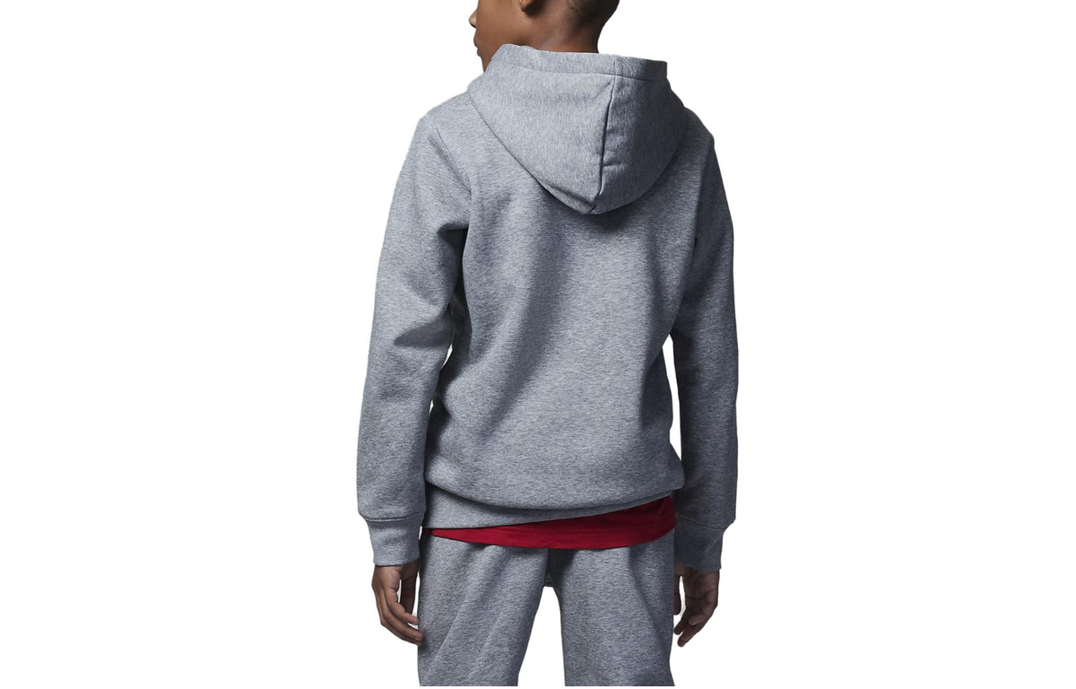 (GS) Air Jordan Fleece Hoodie ' Grey' FD9362-091